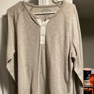 American Eagle Thermal Henley
